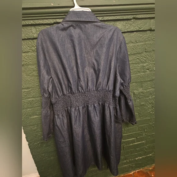 Eighty Eight Premium Blue Denim Top - Picture 3 of 4